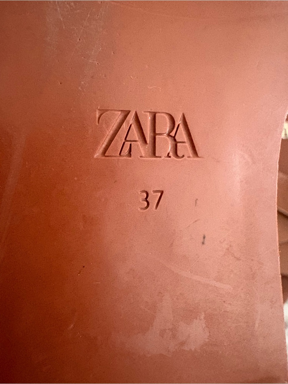 Zara Brown Leather Slide Mules with Braided Strap - Picture 5 of 6
